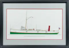 Untitled by Frank R. Crevier, 1973, INK AND GOUACHE ON PAPER, offered Jul 2022