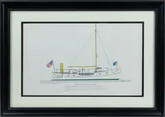 REPRODUCTION by Frank R. Crevier, 1973, PRINT ON PAPER, offered Jul 2022
