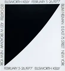 Untitled by Ellsworth Kelly, 1977, LITHOGRAPH IN COLORS ON PAPER, offered Jul 2022