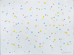 David Annesley, Untitled, LITHOGRAPH IN COLORS, ON WOVE PAPER
