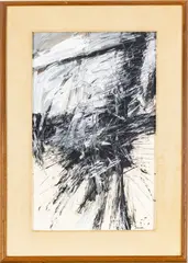 Jules Engel, Untitled, GOUACHE & PASTEL ON BOARD