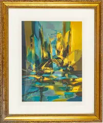 COLOR by Marcel Mouly, LITHOGRAPH ON PAPER, offered Jul 2022