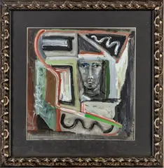 Untitled by Jack Faxon, GOUACHE ON PAPER, offered Jul 2022