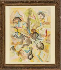 Untitled by Jack Faxon, WATERCOLOR ON PAPER, offered Jul 2022