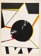 Untitled by Budd Hopkins, 1970, LITHOGRAPH IN COLORS, ON WOVE PAPER, offered Jul 2022