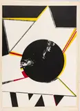 Budd Hopkins, Untitled, 1970, LITHOGRAPH IN COLORS, ON WOVE PAPER