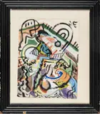 Jack Faxon, Untitled, GOUACHE ON PAPER