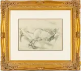 Jules Pascin, Untitled, OFFSET LITHOGRAPHIC REPRODUCTION ON WOVE PAPER