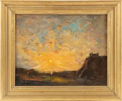 Henry Allis, Untitled, OIL ON WOOD PANEL