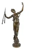Eugène Marioton, Untitled, BRONZE SCULPTURE