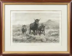 Rosa Bonheur, Untitled, 1891, ENGRAVING ON PAPER