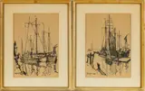 Emile Gruppé, STONE LITHOGRAPHS