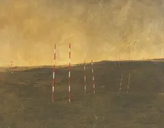 W. Louis Jones, Untitled, 1971, ACRYLIC ON MASONITE