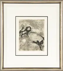 Untitled by Marc Chagall, 1952, ETCHING ON WOVE PAPER, offered May 2022