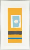 Untitled by Robert Motherwell, 1973, LITHOGRAPH AND SCREENPRINT IN COLORS WITH POCHOIR AND COLLAGE, ON PAPER, offered May 2022