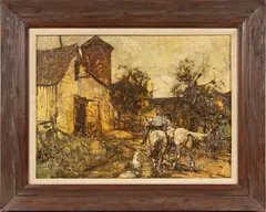 Leslie Cope, Untitled, 1942, OIL ON CANVAS
