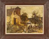 Leslie Cope, Untitled, 1942, OIL ON CANVAS