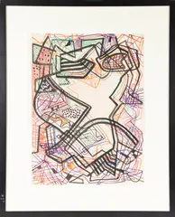 Untitled by Rolph Scarlett, WATERCOLOR ON PAPER, offered May 2022