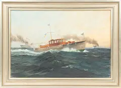 Untitled by Mason McDonald, 1918, OIL ON CANVAS, offered May 2022