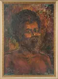 D S Misran, Untitled, 1969, OIL ON CANVAS BACKED BY BOARD
