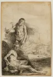 Untitled by Rembrandt Harmensz van Rijn, 1646, ETCHING, ON WATERMARKED LAID PAPER, CIRCA, offered Apr 2022