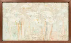 Mark Tobey, Untitled, 1957, TEMPERA AND GOUACHE ON MASONITE