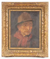 Untitled by Charles E. Waltensperger, OIL ON CANVAS MOUNTED TO BOARD, offered Apr 2022