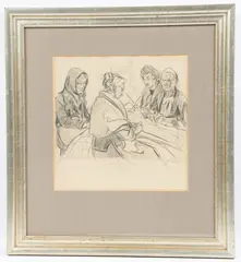 Alexander Oscar Levy, Untitled, GRAPHITE ON PAPER