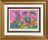 Untitled by Joan Miró, 1966, LITHOGRAPH IN COLORS ON WATERMARKED ARCHES PAPER, offered Mar 2022