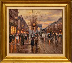 André Boyer, Untitled, OIL ON CANVAS