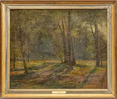 Untitled by Ernest Harrison Barnes, 1918, OIL ON CANVAS, C., offered Mar 2022