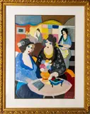 Itzchak Tarkay, Untitled, SERIGRAPH IN COLORS ON WOVE PAPER