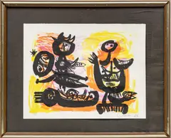 Anton Rooskens, Untitled, 1967, LITHOGRAPH IN COLORS, ON WOVE PAPER