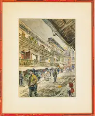 Richard Lorenz, Untitled, 1897, WATERCOLOR ON PAPER