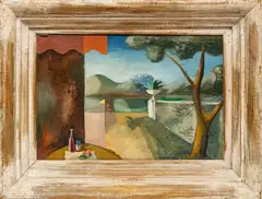 Untitled by Edgar Yaeger, 1938, OIL ON MASONITE, offered Mar 2022