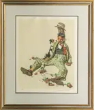 Untitled by Norman Rockwell, LITHOGRAPH IN COLORS ON PAPER, ARTIST PROOF, offered Feb 2022