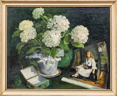 Untitled by J.C. Minich, OIL ON CANVAS BOARD, offered Feb 2022
