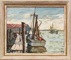 Walter Cole, Untitled, OIL ON CANVAS BOARD