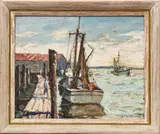 Walter Cole, Untitled, OIL ON CANVAS BOARD