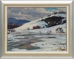 Untitled by Aldro Thompson Hibbard, OIL ON CANVAS MOUNTED TO BOARD, offered Jan 2022