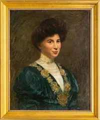 Untitled by Louis Kronberg, 1907, OIL ON CANVAS, offered Jan 2022