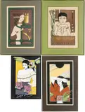 David Lance Goines, PATRICK NAGEL (AMERICAN, 1945–1984), SERIGRAPH POSTERS ON WOVE PAPER
