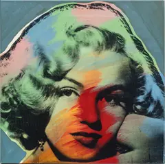 EMBELLISHED by Steve Kaufman, 1996, MIXED MEDIA SILKSCREEN ON CANVAS, offered Jan 2022