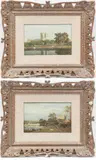 John Constable, Untitled, OIL ON BOARD, PAIR