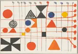 Untitled by Alexander Calder, 1966, LITHOGRAPH IN COLORS ON WOVE PAPER, offered Dec 2021