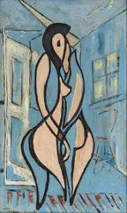 Walter Sanford, Untitled, 1948, OIL ON CANVAS