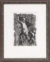WOOD by Clair Leighton, ENGRAVING ON PAPER, offered Dec 2021