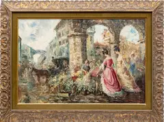 Americo Makk, Untitled, OIL ON CANVAS