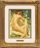 FEMALE NUDE by Maryse Ducaire-Rogue, OIL ON CANVAS, offered Dec 2021
