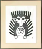 Ningeeuga, STONECUT, 1978, ON PAPER